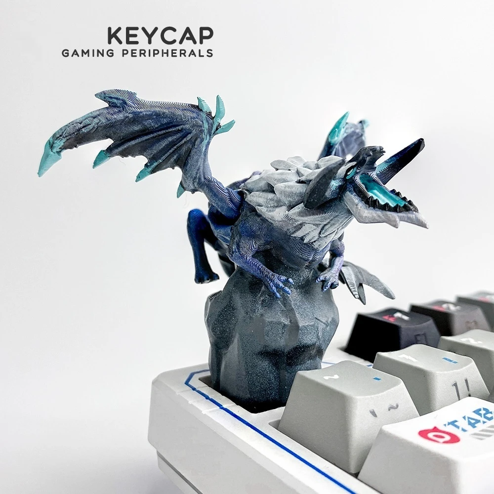 Para lol keycap teclado mecânico móvel 3d chave liga das lendas antigo dragão keycaps lol mercadoria
