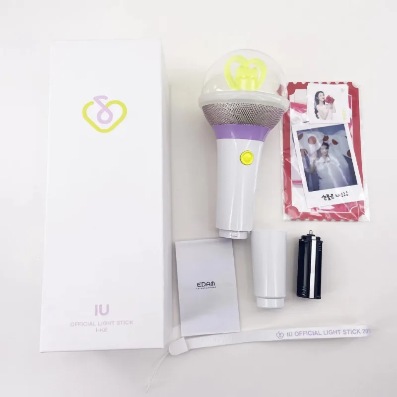 Kpop IU Lightstick Official Version 3 Concert Fanlight Gifts Room Decor