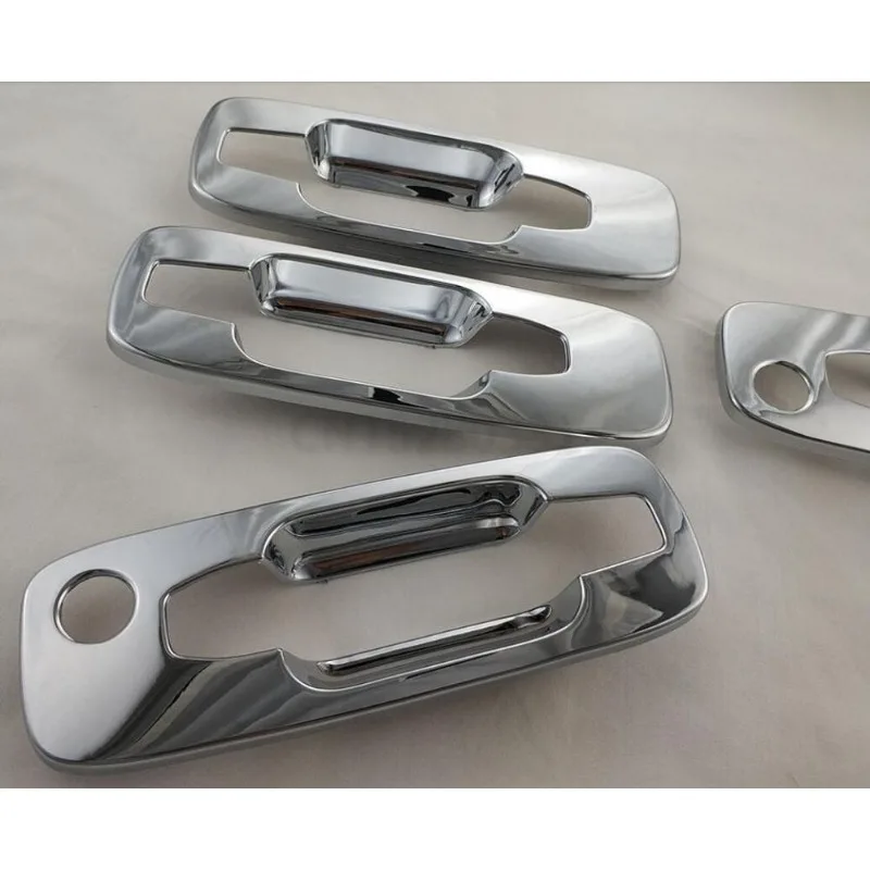 4PCS Abs Chrome plated Door Handle Bowl Covers Trim FOR Nissan X-Trail 2000-2010 T30 Accessories Car modification