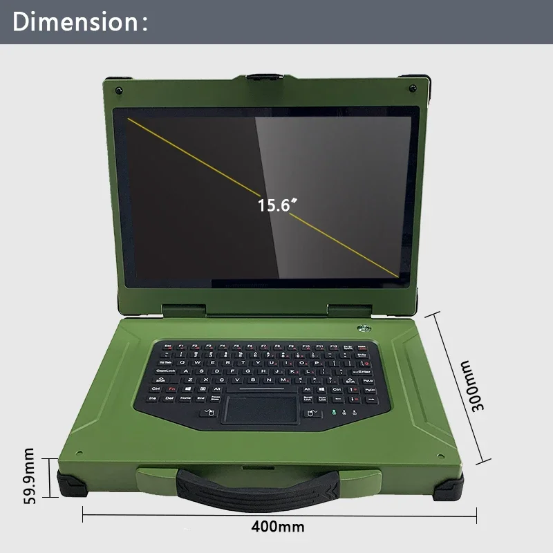 15.6 Inch Upward Rugged Laptop Intel I3 1115G4 Dual Core/I5 1135G7/I7 1165G7 Quad Core 3.8Ghz(optional)support Ultrathin 88keys