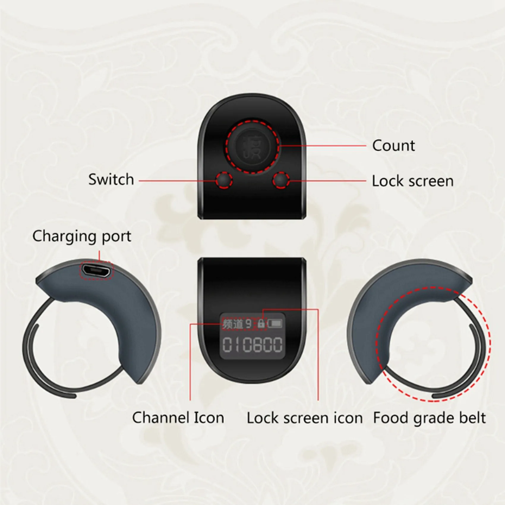 3x-mini-digital-lcd-electronic-finger-ring-hand-tally-counter-6-digit-rechargeable-counters-clicker-black