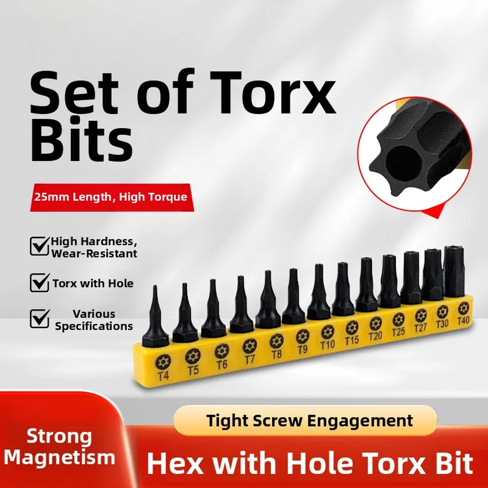 

Набор из 13 насадок для отверток с шестигранным хвостовиком 6,35 мм, насадки для электродрели, электроинструменты