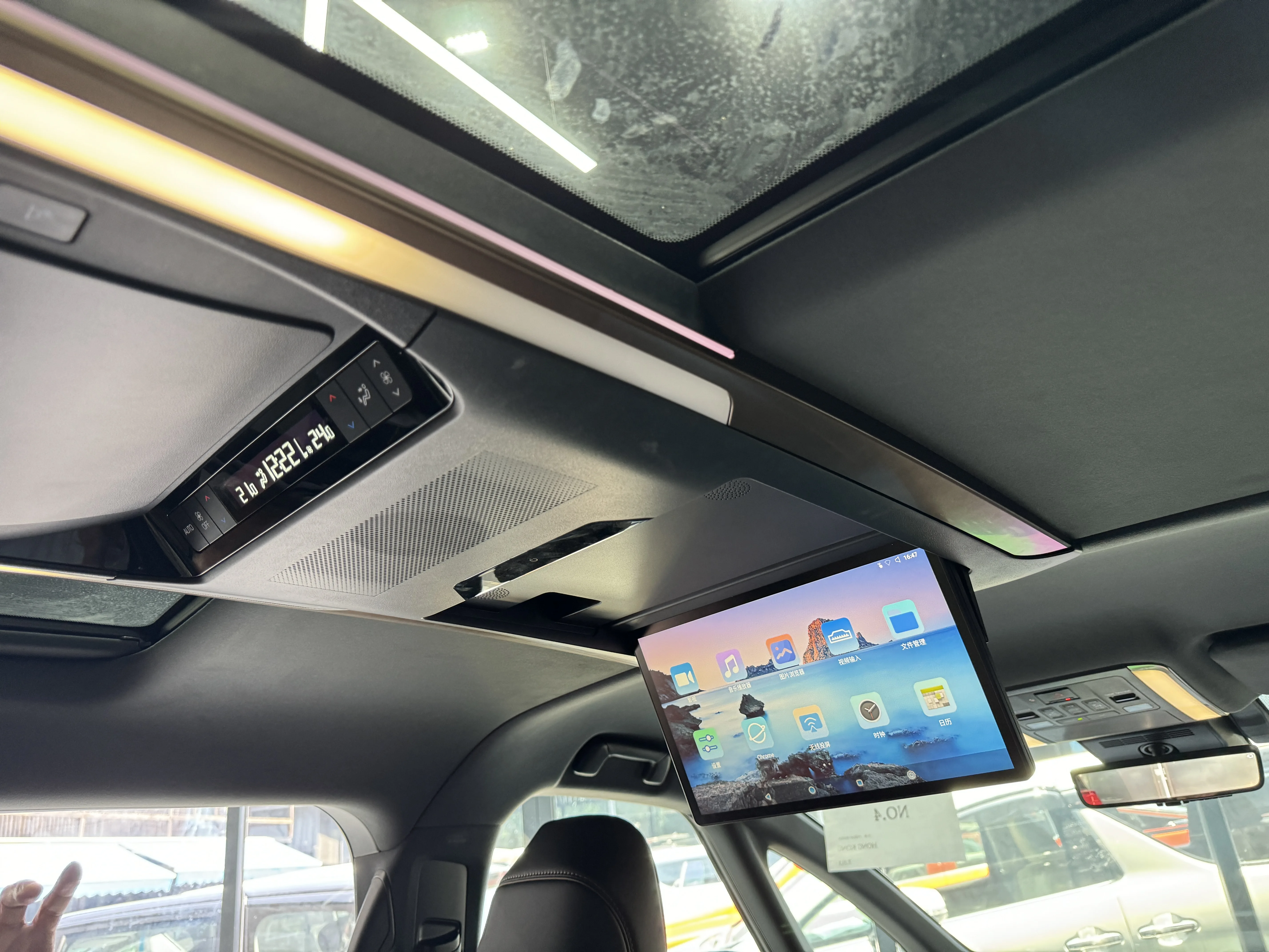 Car Ceiling Monitor For Alphard 40 14