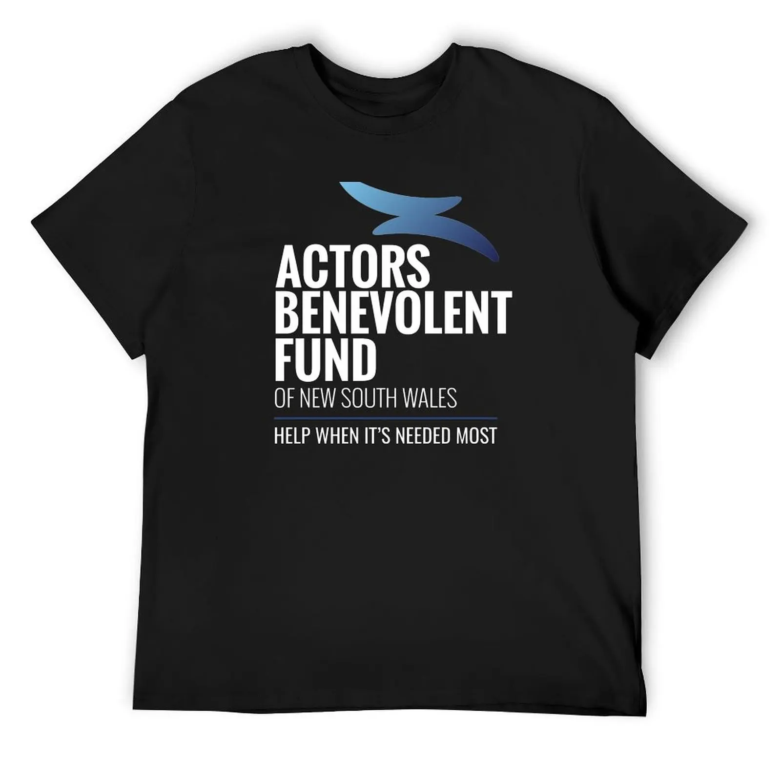 Actors Benevolent Fund of NSW Merchandise. T-Shirt aesthetic clothes quick drying plain white t shirts men