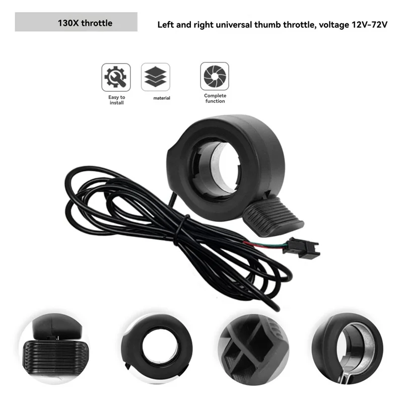 

AW-36V 48V 15A Brushless Controller S869 Meter LCD Display 24V-72V+Throttle Kit Forelectric Scooter E-Bike Repair Kit