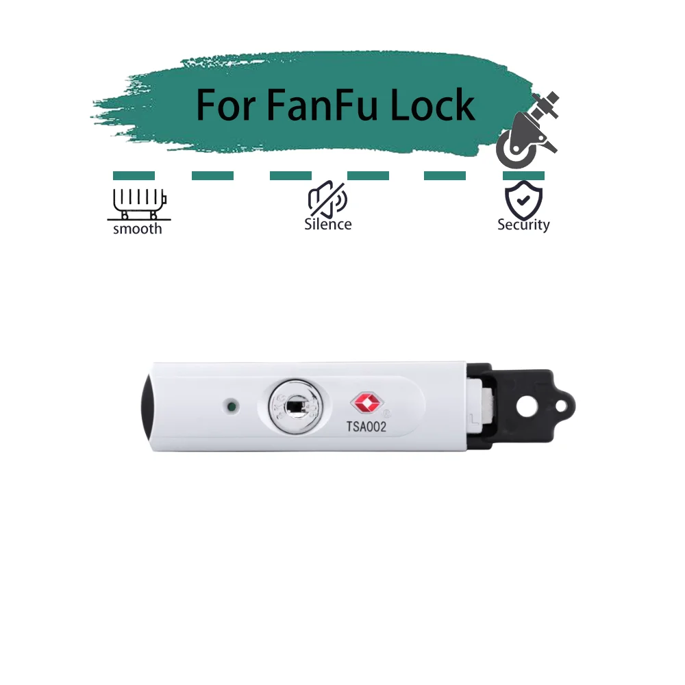 For FanFu SKG Combination Password lock accessories pull rod box Suitcase buckle Universal replacement buckle Travel suitcase