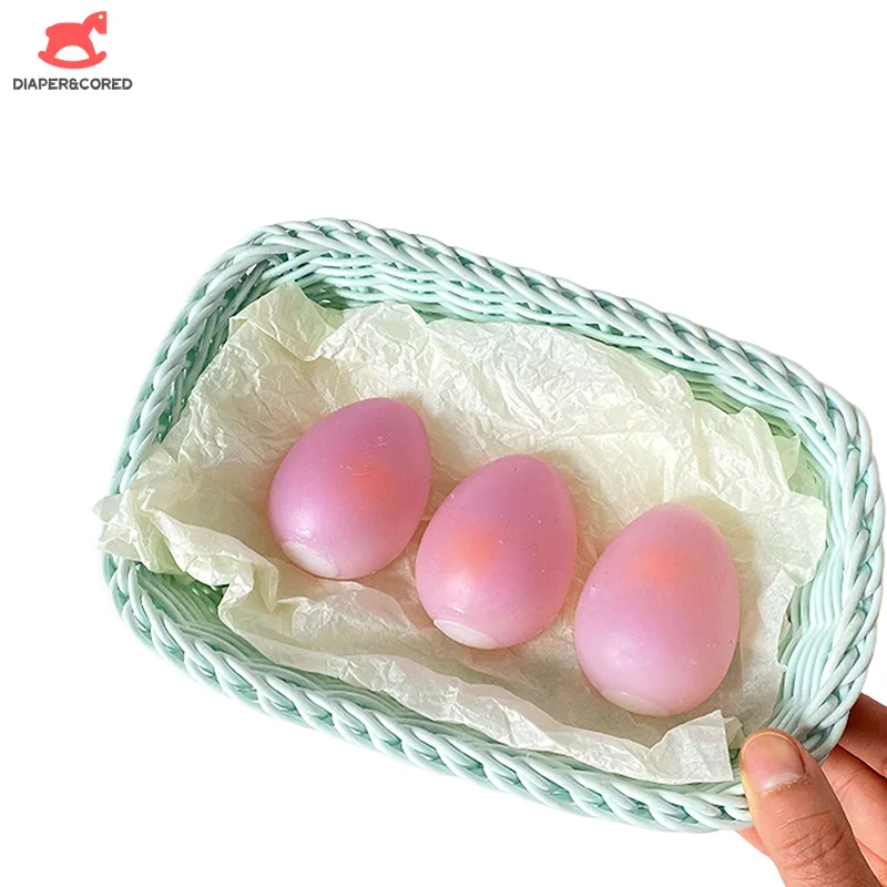 

1PCS Maltose Color-changing Eggs With Egg Yolks To Relieve Stress Squeeze And Enjoy The Sun Change Color To Vent