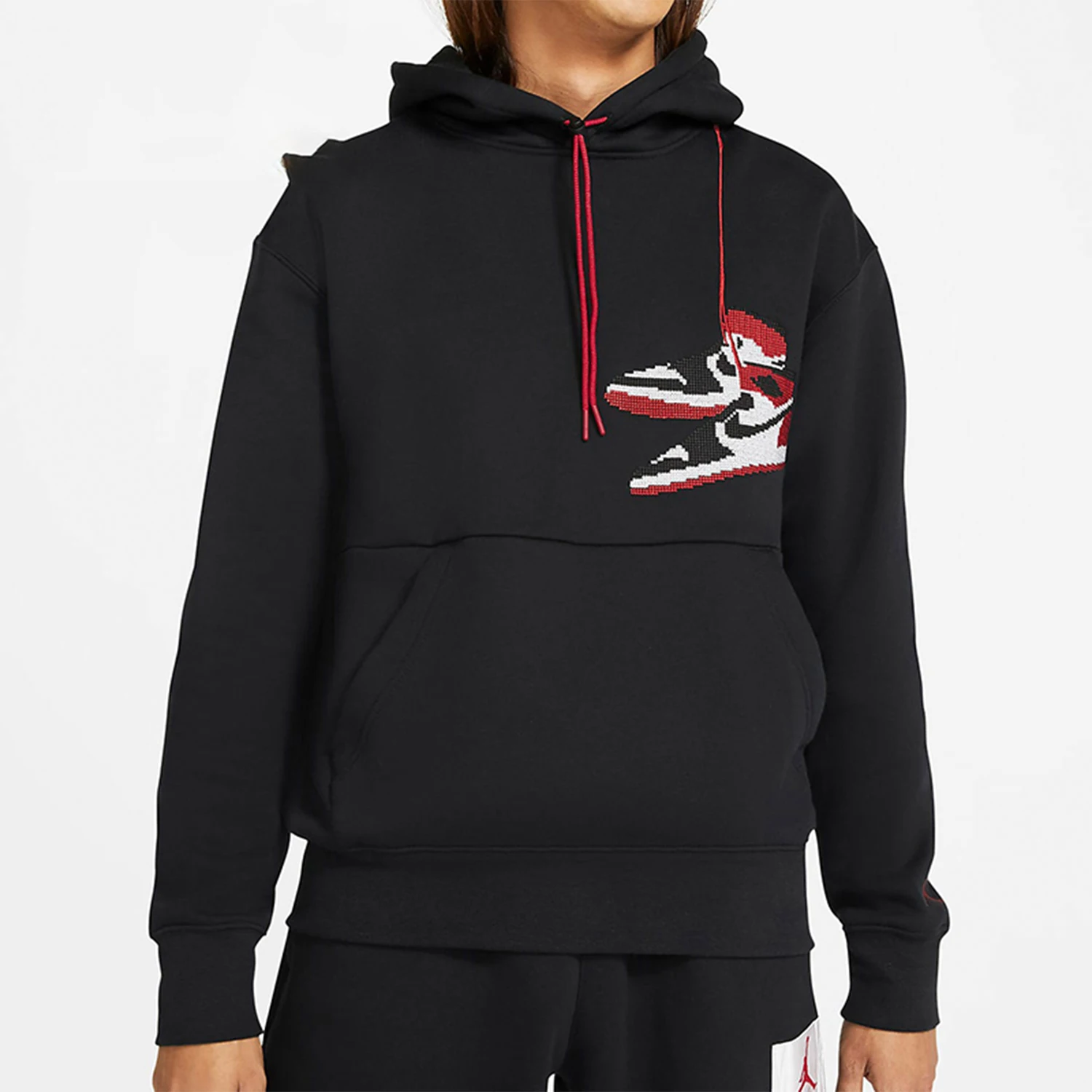 

Nike genuine new men's comfortable loose casual sports hooded sweatshirt pullover CT3458-010