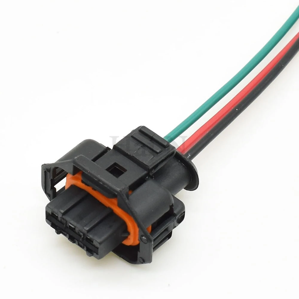  3 Pin Auto MAP Sensor Connector Common Rail Diesel Injection Pump Socket Pressure Crankshaft Position Sensor Plug For Boschs