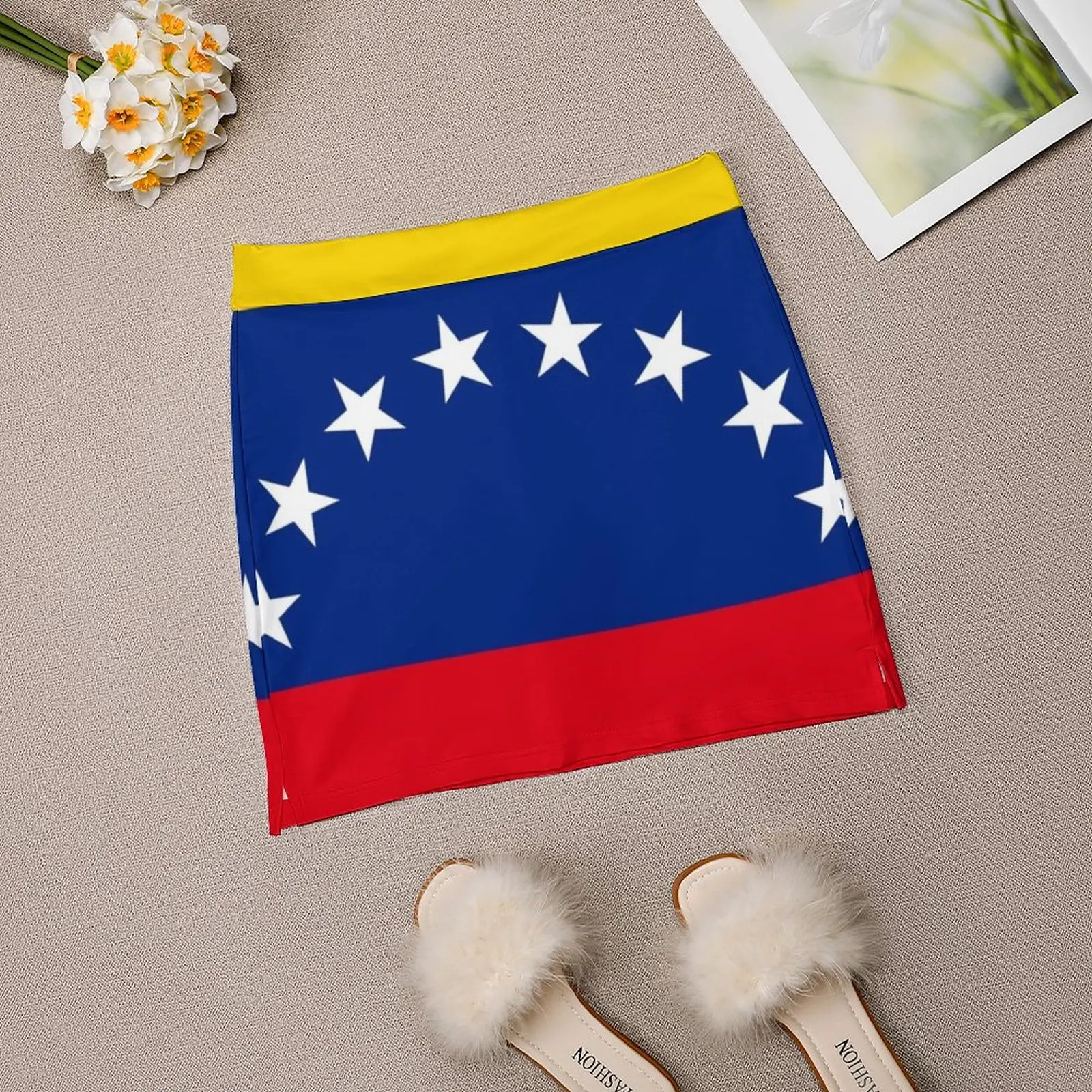 Flag Of Venezuela Korean Fashion Skirt Summer Skirts For Women Light Proof Trouser Skirt Flag Of Venezuela Venezuela