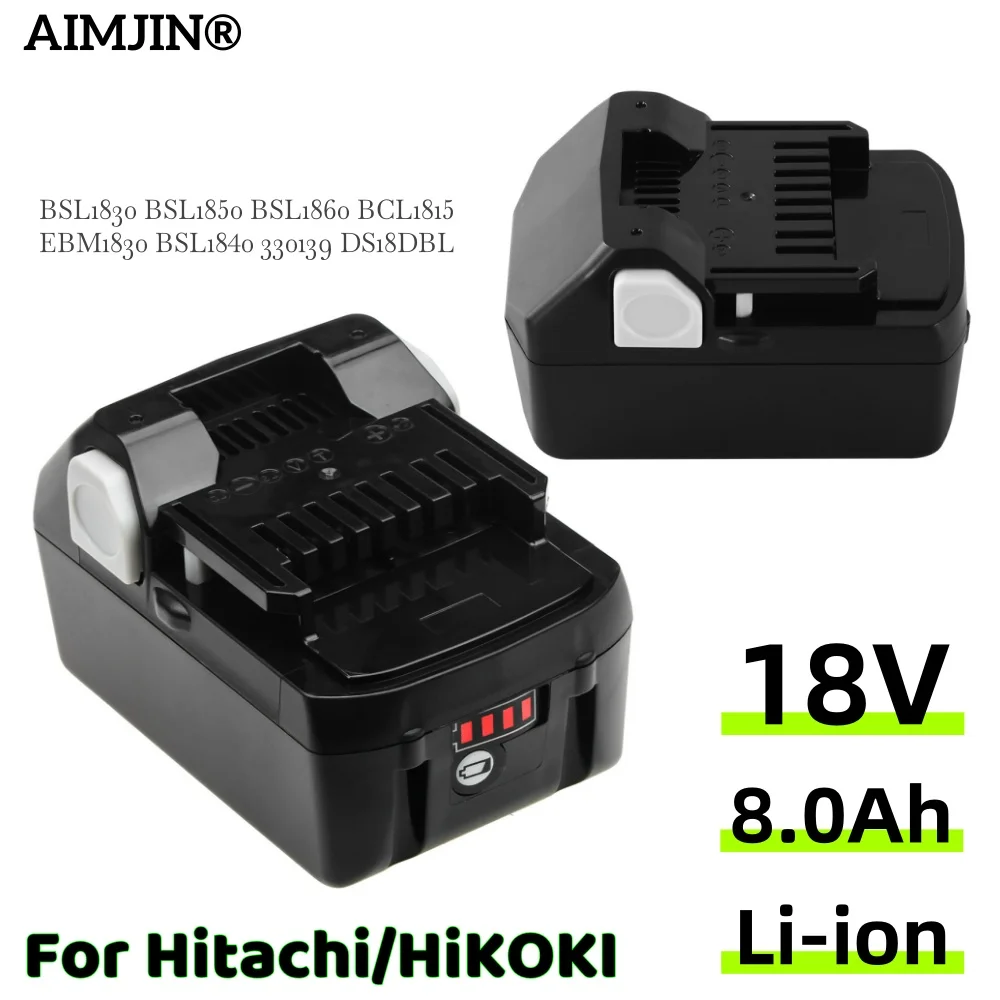 Hitachi Drill Battery 18V Lithium Battery for Hikoki 18V Li-ion Batttery Power Tools