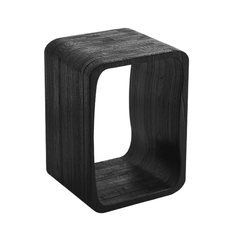 Minimalist Corner Side Table Space-saving Bedside Storage Cabinet Living Room Multi-level Shelves for Small Spaces Home Decor