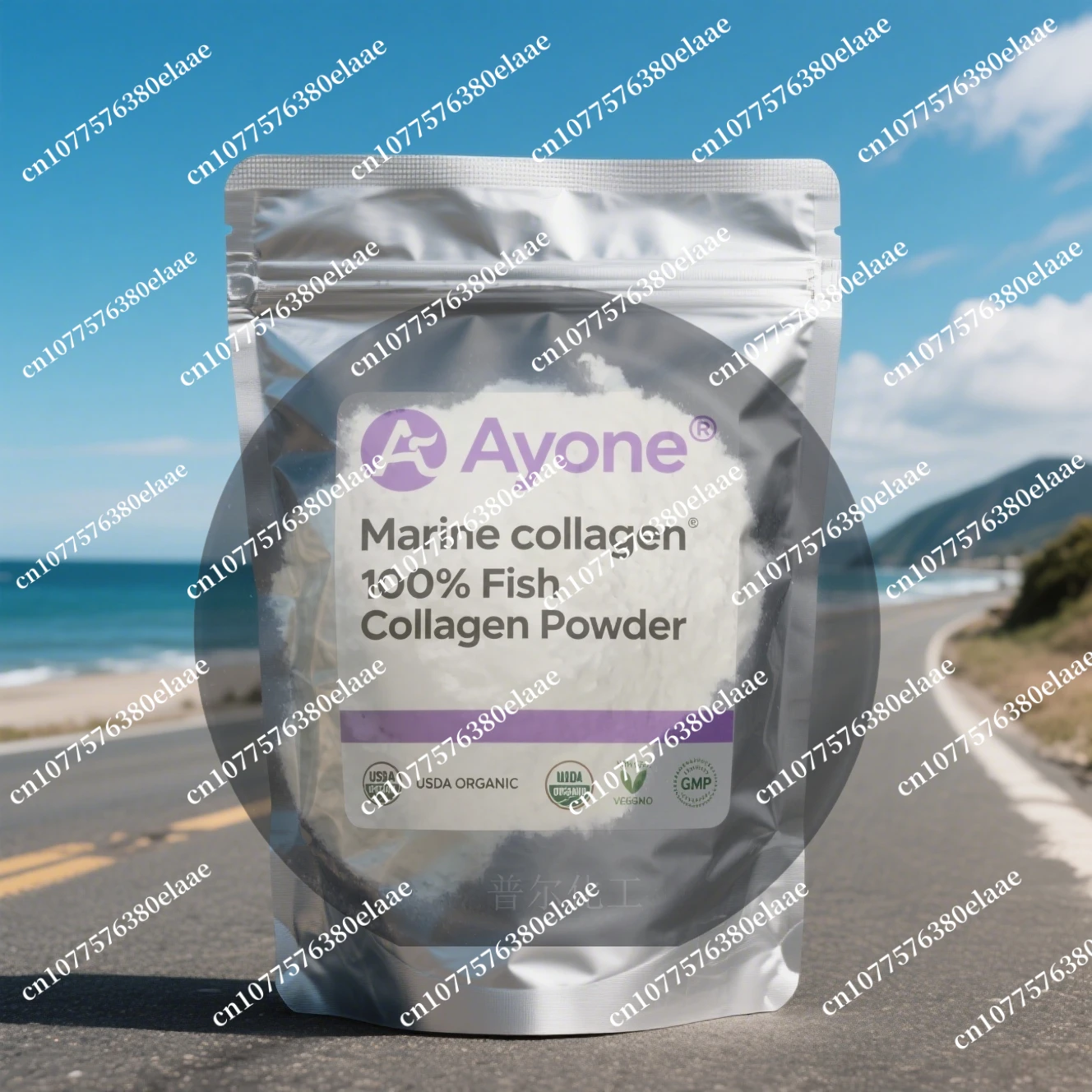 Домашние поделки (материалы/специи для изготовления мыла) Мыло ручной работы на заказ Морской коллаген Supp Lement, Рыбный коллаген