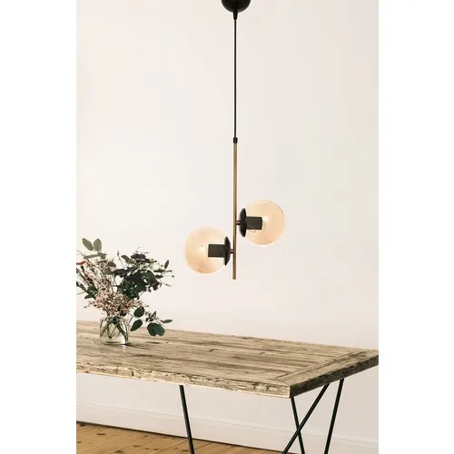 

Dekorluna Modern Alegra Tumbled Bal Glazed 2'li Pendant Lamp Chandelier