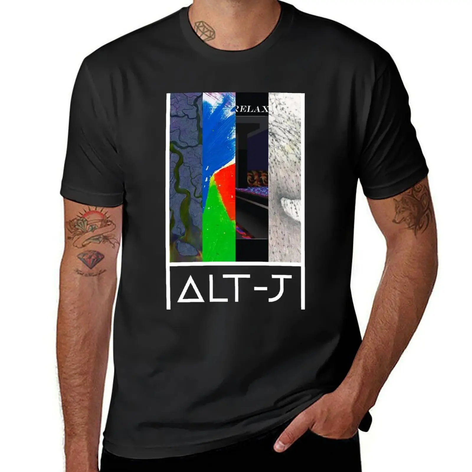 Alt-J - Discography T-Shirt summer clothes boys whites men graphic t shirts