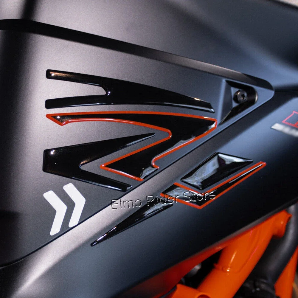 3D защитная наклейка из смолы для KTM 1390 Super Duke R + Evo-2024, наборы наклеек на бак