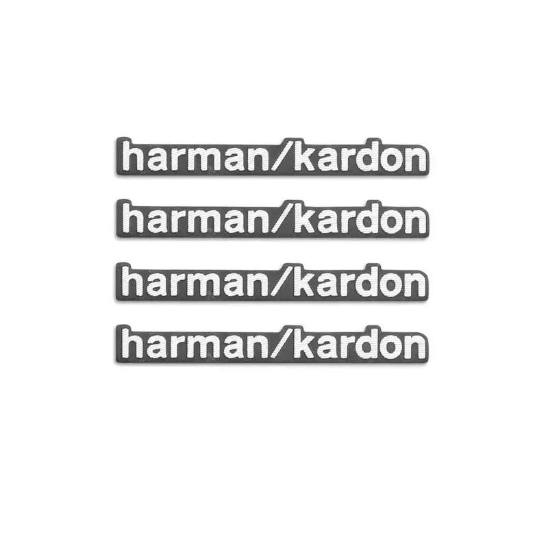 Harman Kardon Badge aluminium 3D auto audio sticker voor BMW M Renault Toyota Ford Skoda Opel Mitsubishi Hyundai Tesla Audi RS
