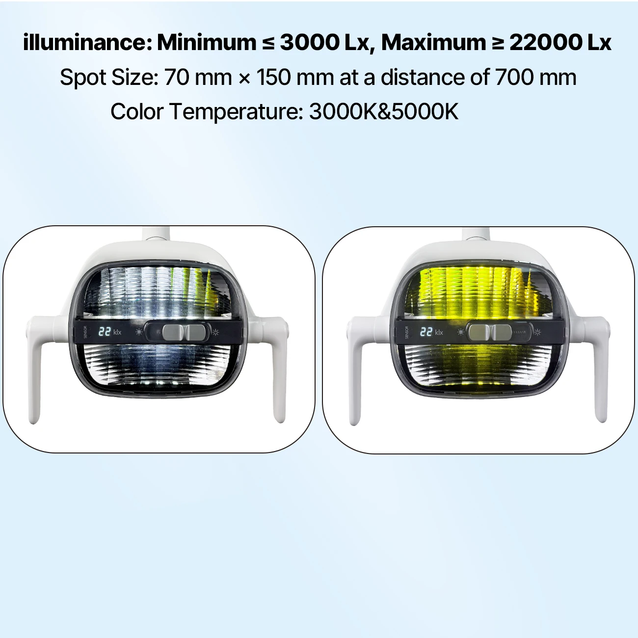 Dental Chair Operating Light Induction LED Oral Lamp For Dental Unit Dentistry Equipment Teeth Whitening Examination Clinic Tool