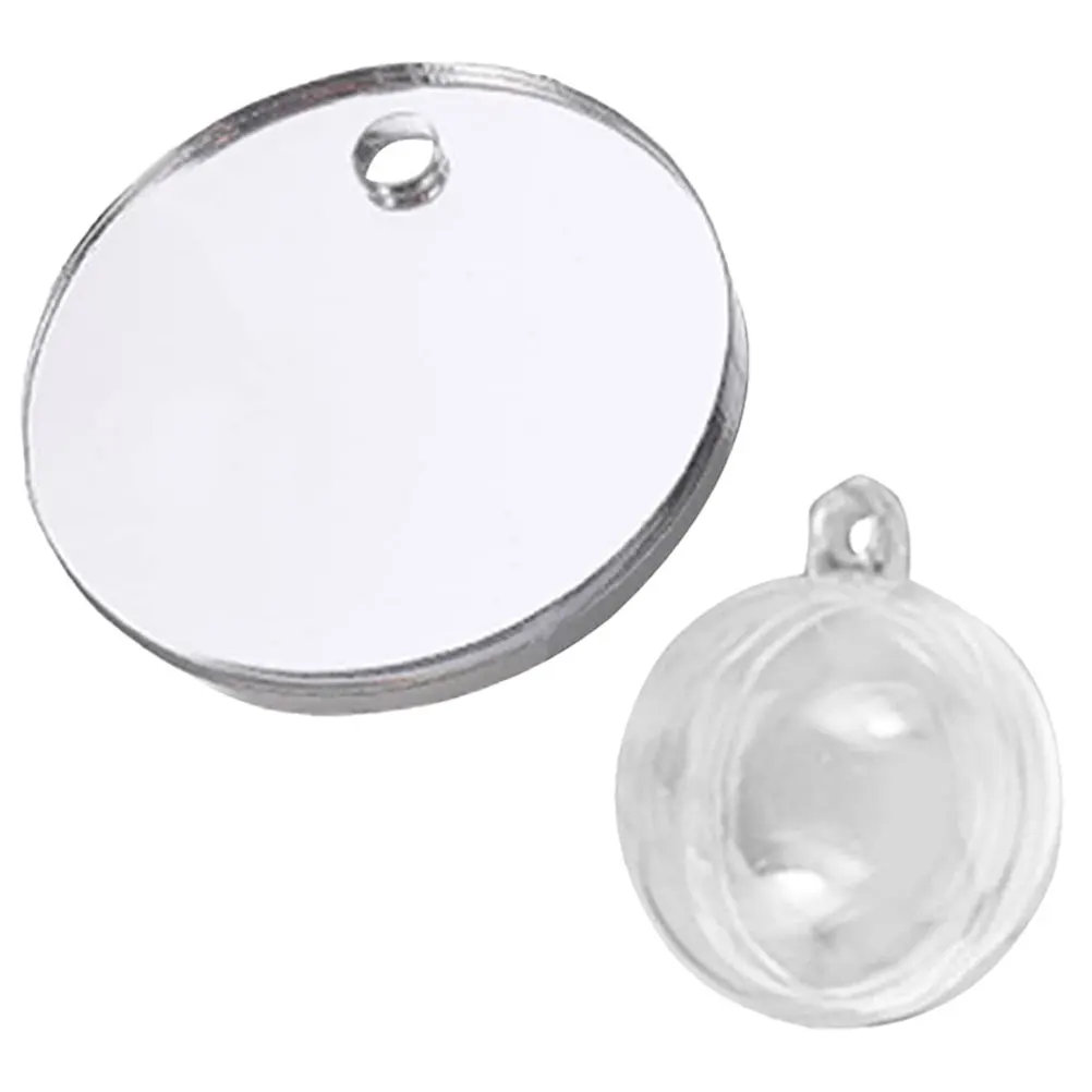 

1 set Fish Tank Decorative Floating Fish Tank Mirror Accessories for Betta Floating Toy Aquarium Small Desktop Plastic Acrylic