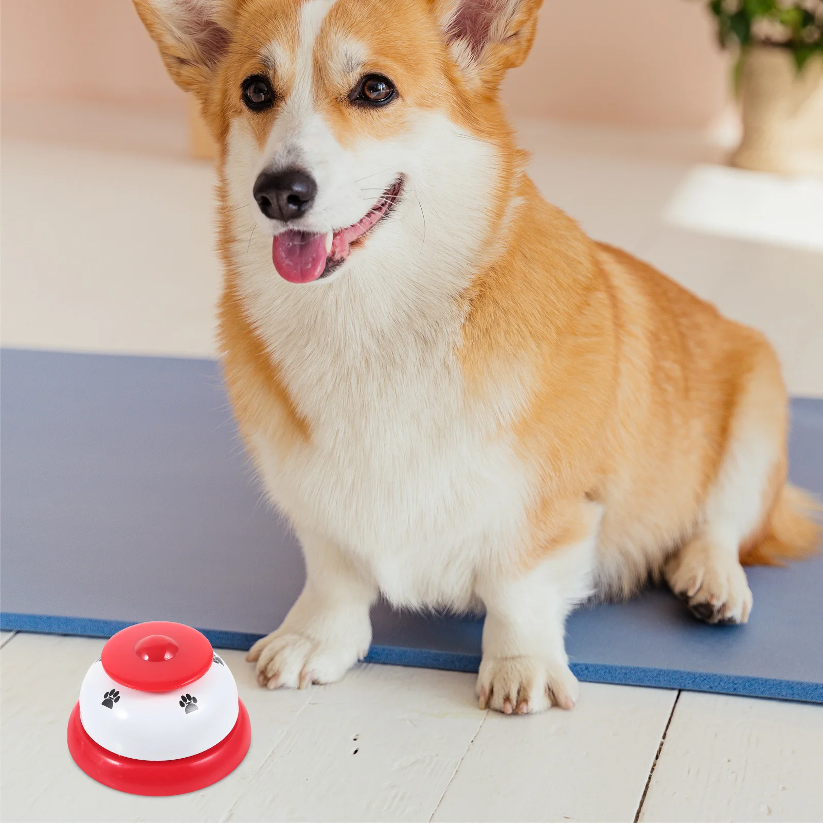 

Dog Training Bell for Potty Outdoor Signaling Easy Teach Pet to Sturdy Plastic Bell for Cat Dog Bathroom Communication Tool