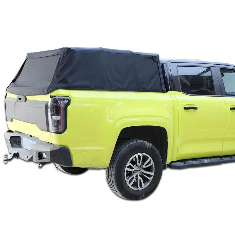 High Quality Foldable Soft Canopy Pickup Truck Bed view 2