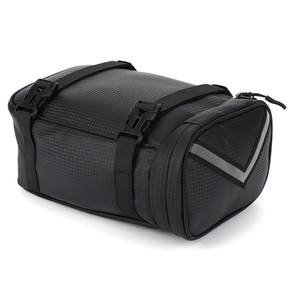 دراجة المقعد الخلفي حقيبة سعة كبيرة الدراجة المقعد الخلفي السرج الحقيبة قابل للتعديل دراجة نارية السلة جذع حقيبة دراجة نارية الملحقات