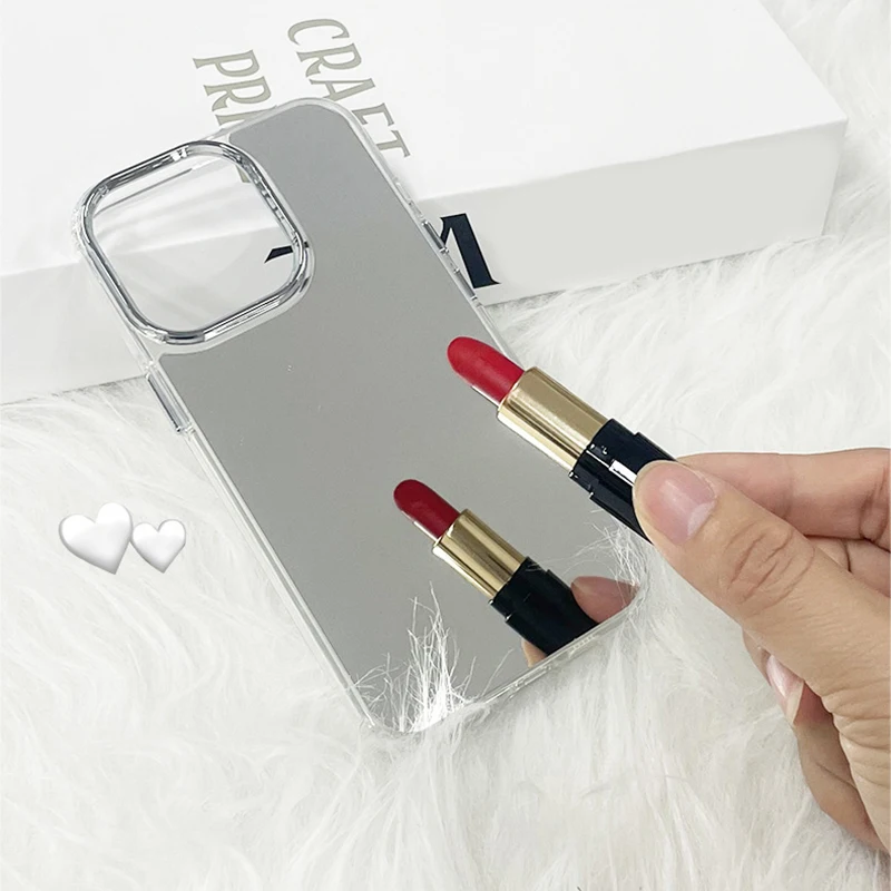 Makeup Makeup Mirror Phone Case For iPhone 17 Air 16 plus 15 14 13 12 11 Pro Max X XS XR Shockproof Anti-Scratch Full Protection Cover - Aliexpress Deal