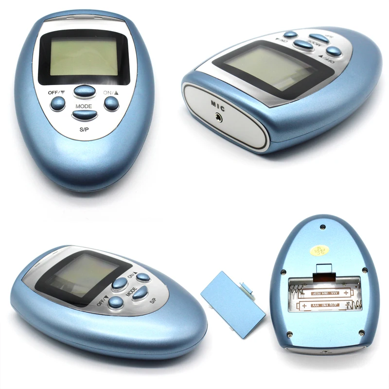 Electrical Physiotherapy Device Muscle Stimulator Electronic TENS EMS Machine Massager for Muscle Relaxation and Pain Relief
