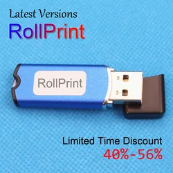 Printer Rollprint Roll Rip Software PrintRoll Printctrl Dongle Usb Key Program For Epson L1800 L801 L805 L1300 R1390 1500W R2000