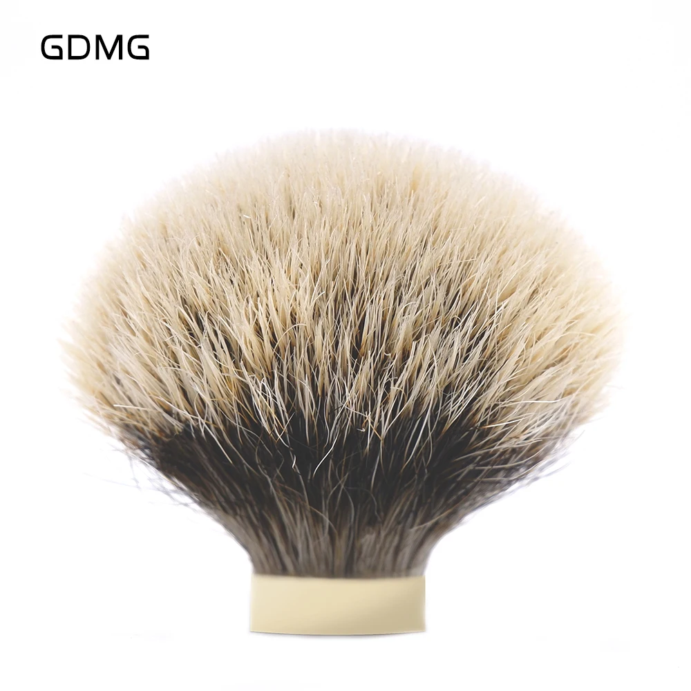 GDMG BRUSH SHD Manchuria Three Band Bulb Badger Hair Knot Cleaning Beard Tool Wet Shaving Brush Men's Beard Care