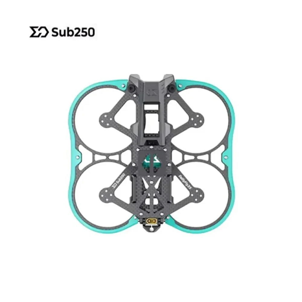 

Sub250 DollyFly25 2.5' Carbon Fiber Frame Kit 12g for FPV Freestyle Racing Easy Install RC Parts