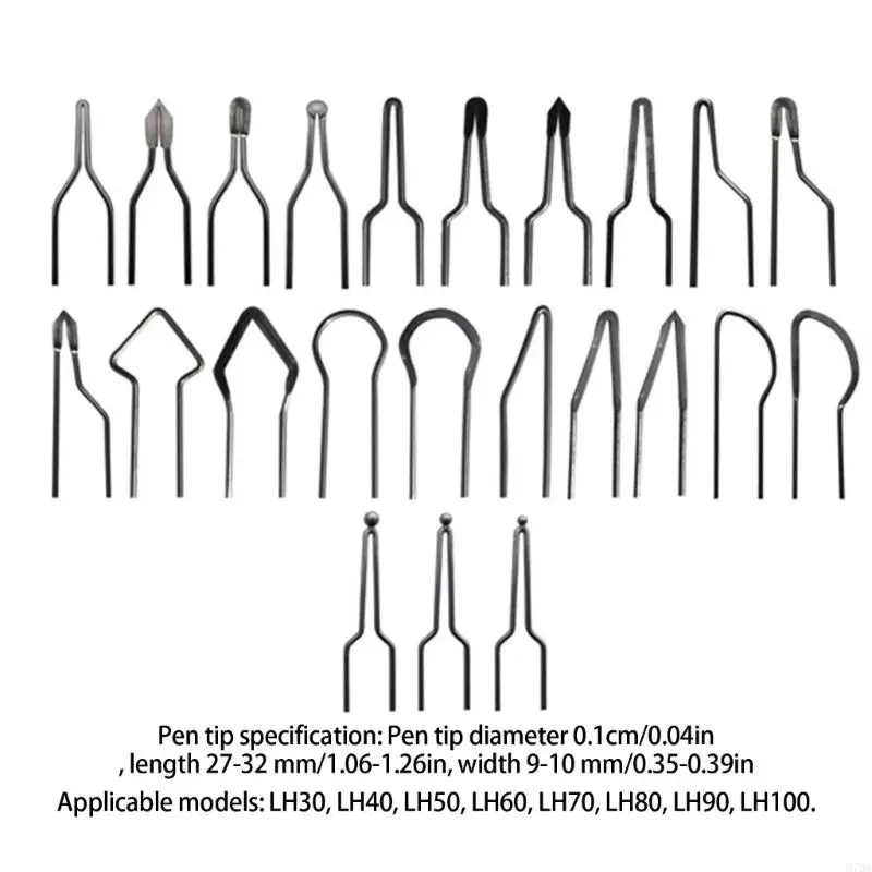 M7DA 23pcs Diem Distribution Pyrography Tips для сжигания