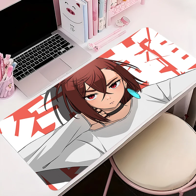 

Коврик для игровой мыши, нескользящий резиновый коврик для стола D-dandadan с пришитыми краями, высококачественный коврик для клавиатуры, геймерский и офисный коврик для мыши