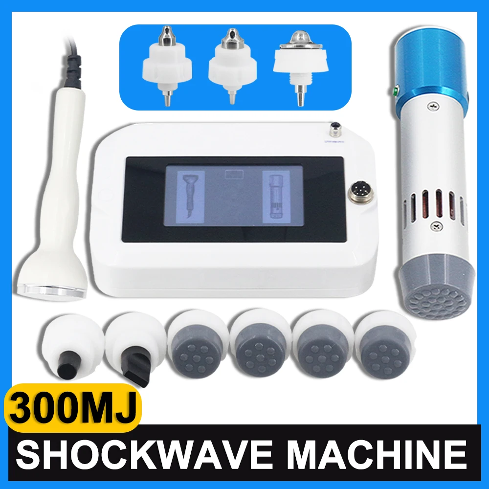 300MJ Shockwave Therapy Machine For Erectile Dysfunction And Body Pain Relief New Shock Wave Instrument Body Machine