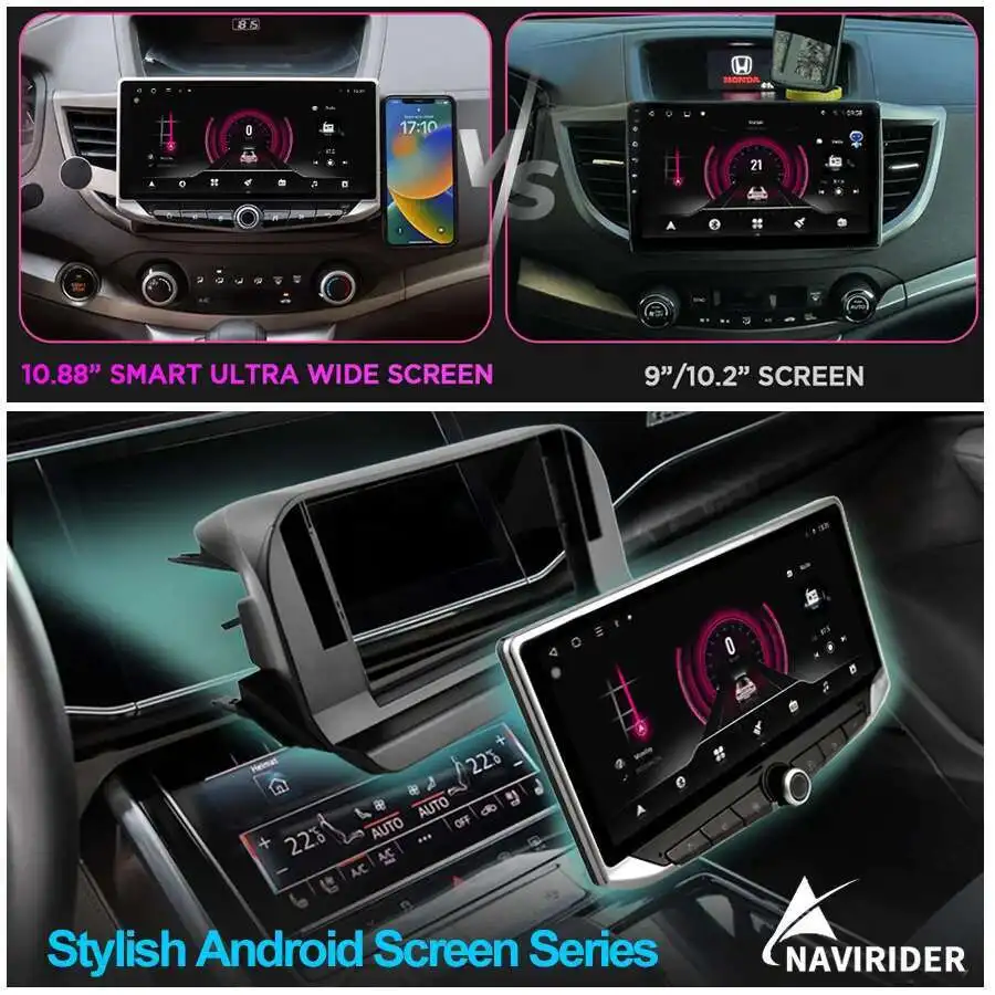 Autoradio 10.88 INCH Android Qled Scherm Voor Fiat 500L Egea Doblo 2012-2017 Carplay Multimedia Video Player GPS Navi stereo HU