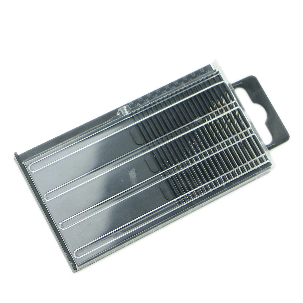 20Pcs Mini Kecil Mikro HSS Mata Bor Set 0.3Mm-1.6Mm Model Kerajinan dengan untuk C