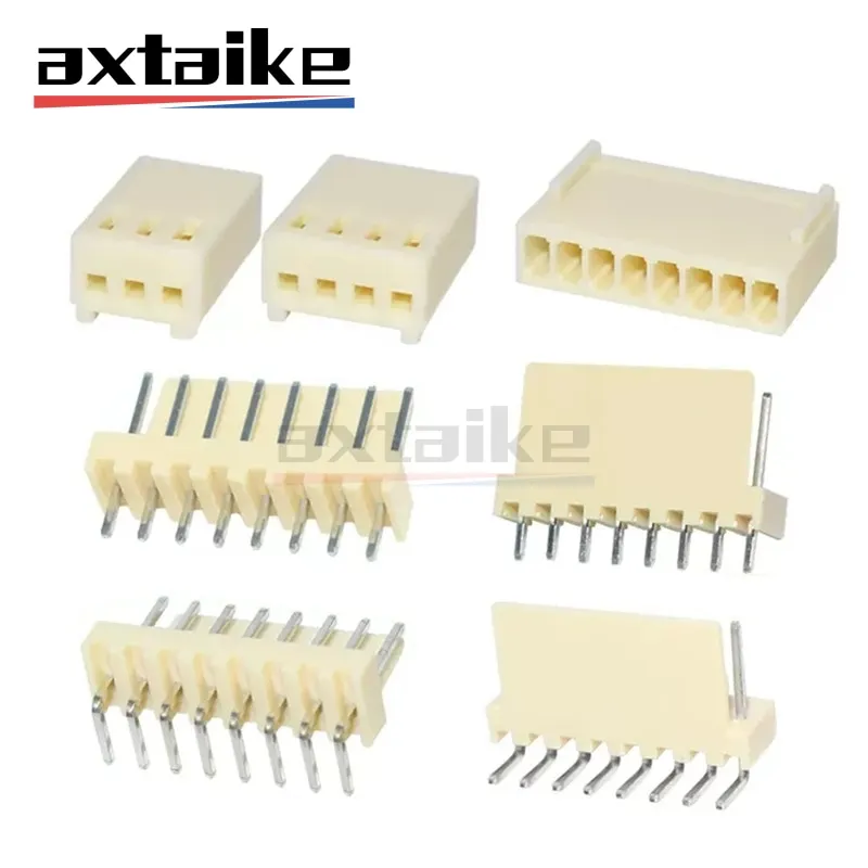 50PCS KF2510 2P 3P 4P 5P 6P 7P 8P 9P 10P Pin JST Male Female Connector 2.54MM Horizontal Straight Pin Header Housings Terminal