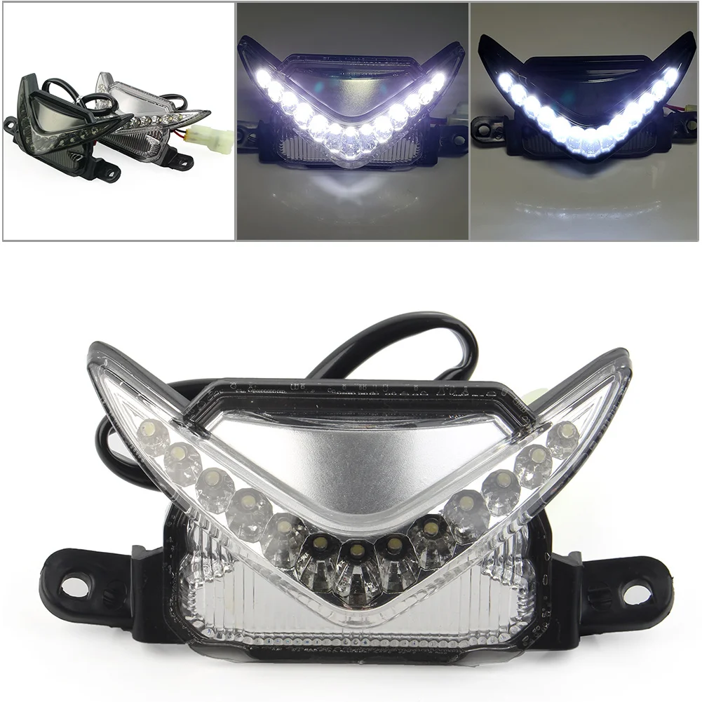 

Motorbike LED Front Upper Top Headlight Bulbs Head Light Lamp For Honda CBR600RR 2007 2008 2009 2010 2011 2012