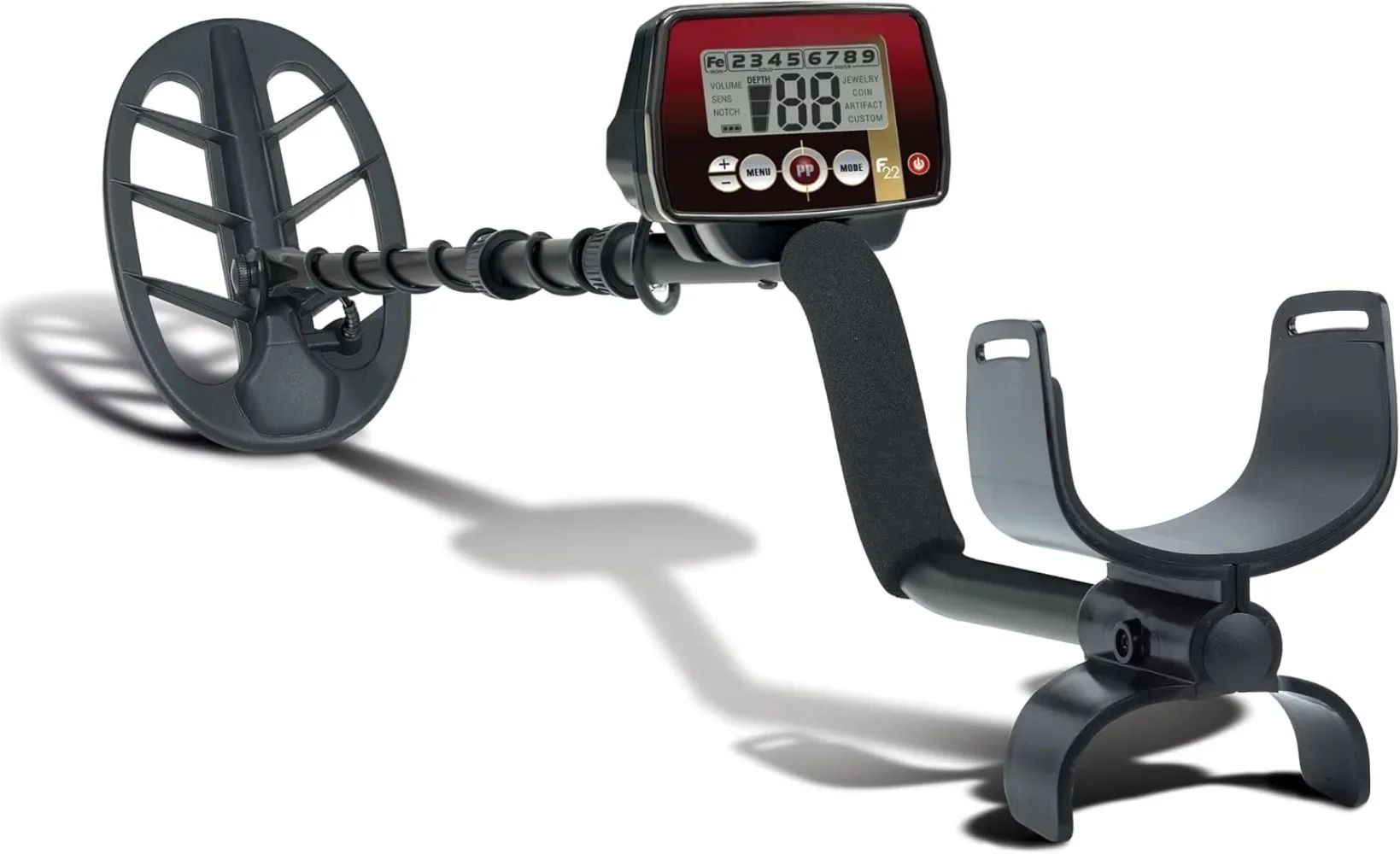 

Weatherproof Metal Detector with 11 Inch Weatherproof Coil, All-Purpose, High-Sensitivity, Deep Seeking Metal