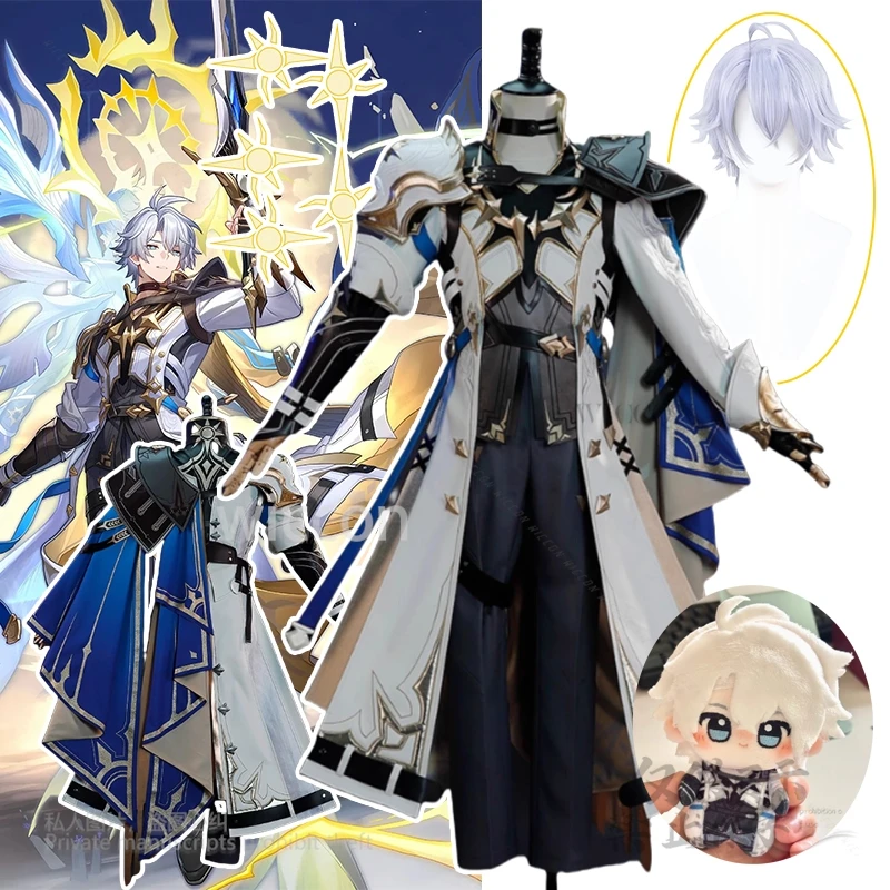 Jeu d'anime Honkai Star Rail Phainon Cosplay Costume perruques ensembles complets tatouage poupée Kawaii femme mâle Halloween fête personnalisé