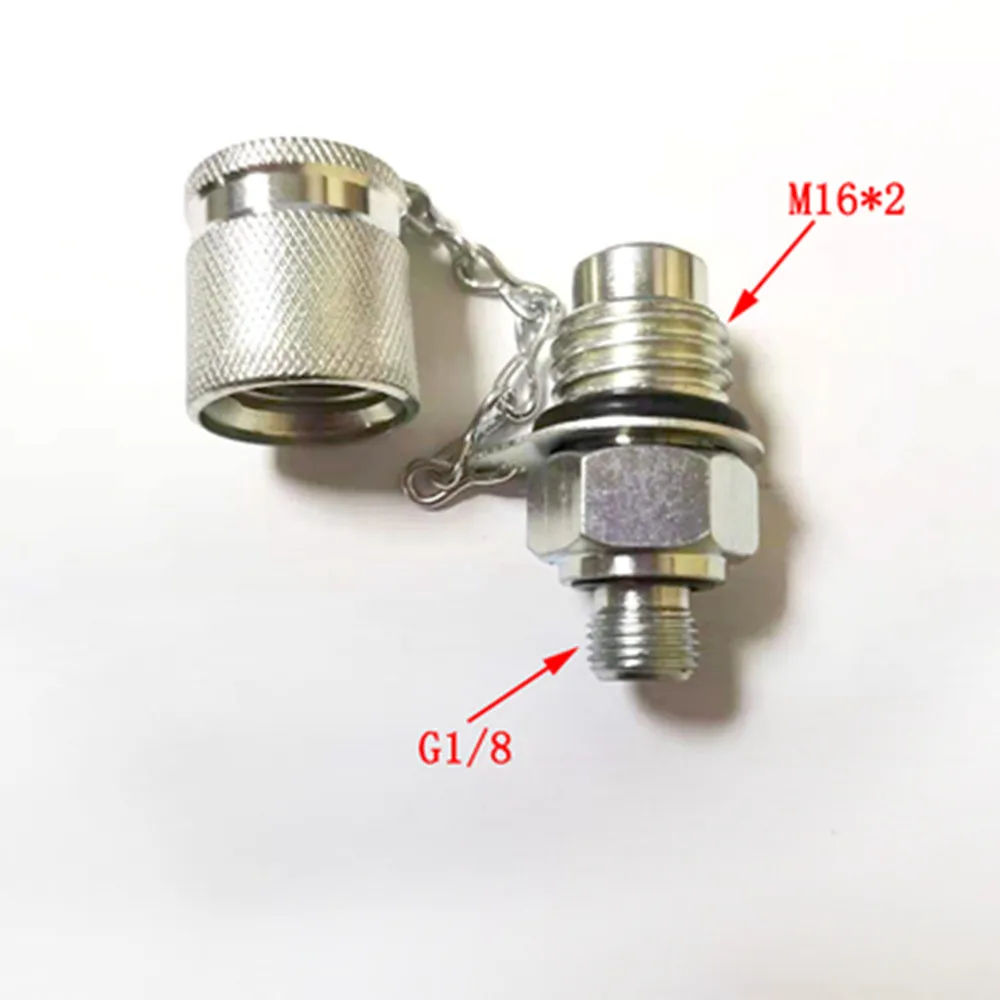 Adaptador para a junção, ponto do teste da pressão hidráulica, sistema do acoplamento, sistema do adaptador, 63MPa, 630BAR