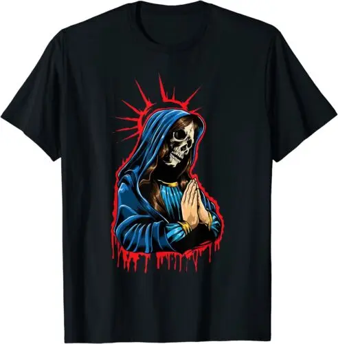 Day Of The Dead - Praying La Calavera Catrina - Santa Muerte S-5XL Graph T-Shirt