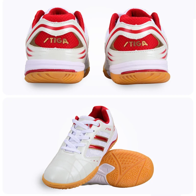 Sepatu Tenis Meja Stiga CS-2521 2541 Sepatu Olahraga Dalam Ruangan Zapatillas Deportivas Mujer Sepatu Stabilitas Pria