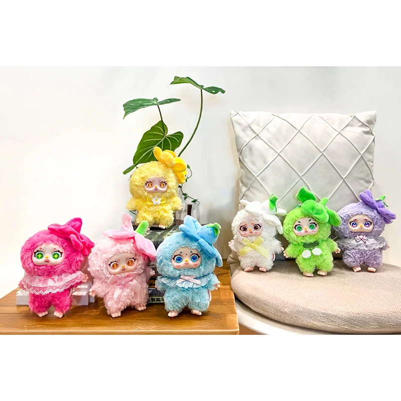 

Genuine Bobogo Fairy Garden Series Trendy Blind Box Toy Ornament Cute Plush Doll Xmas Pendant Kids Birthday Girls Surprise Gifts