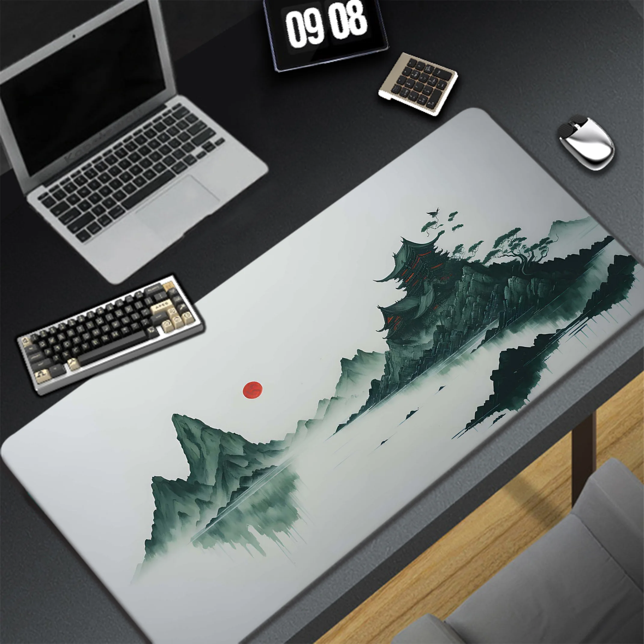 

Mountain Serenity Japan Art Gaming Mousepad Gamer Mousemat Mouse Mat Desk Pad XXL Soft Mouse Pad Keyboard Mat Pc Tapis De Souris