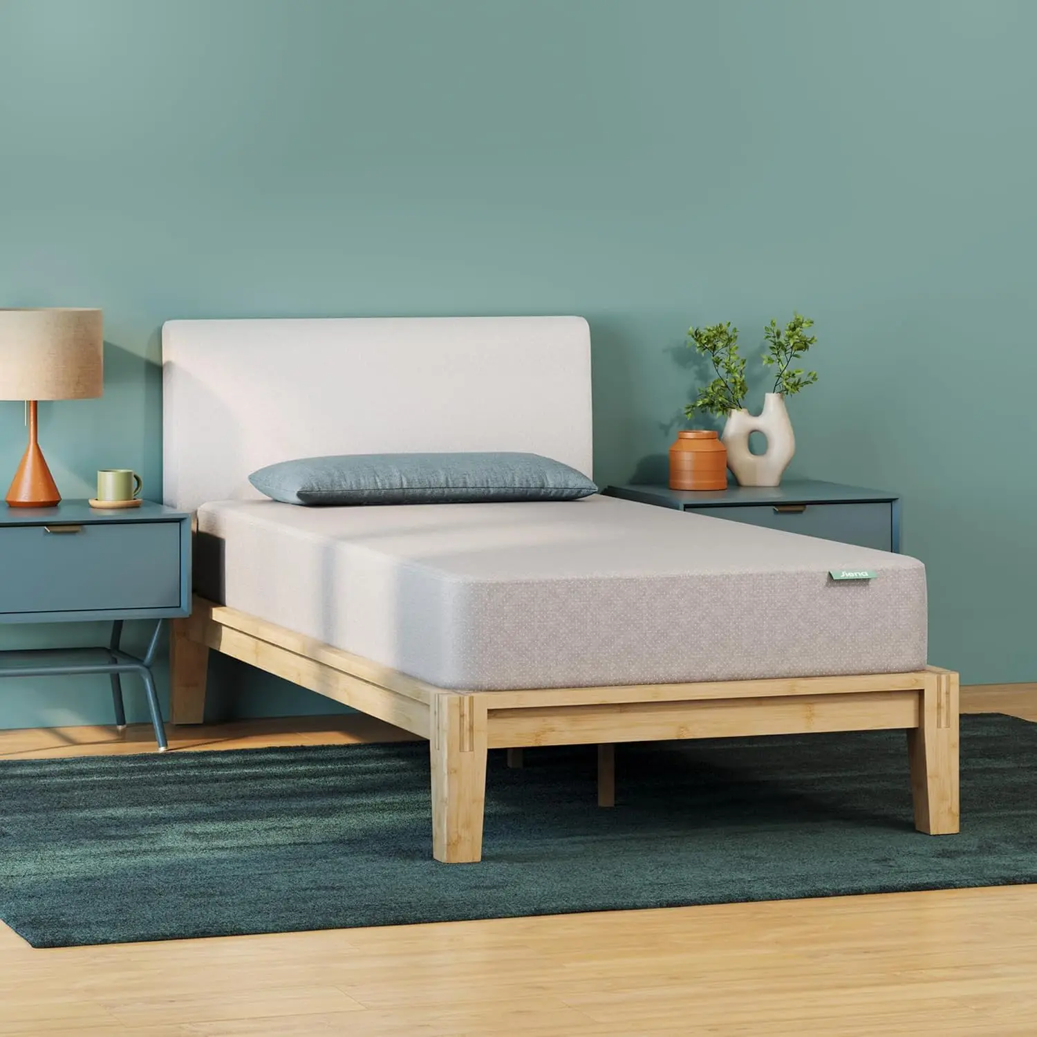 

8” Twin Mattress Memory Foam Medium Firm 180 Night Trial Premium PressureRelieving Layers 10 Year Warranty - Mattress
