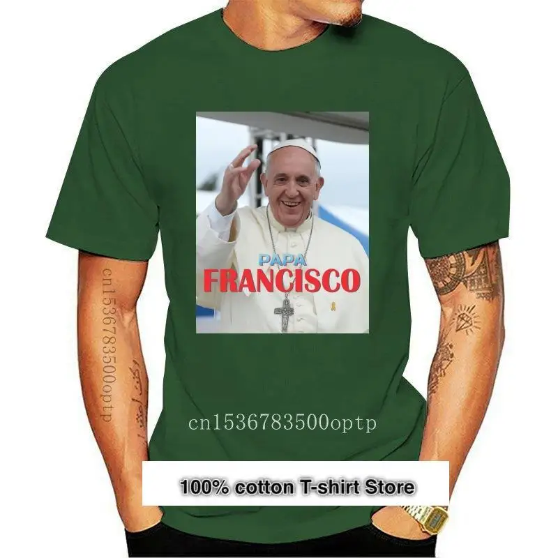 Camiseta con imagen de EL PAPA Juan PLAYERA, EL PAPA Argentina, EL PAPA Fran