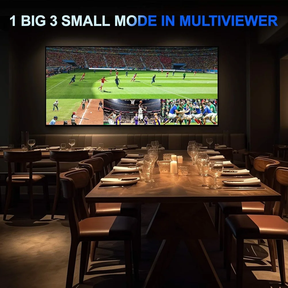 

【СУПЕРПРЕДЛОЖЕНИЯ】-Совместимый 4X1 Quad Multi-Viewer 4K Multivisor Switch 4K Multiviewer 4X1 Swicth
