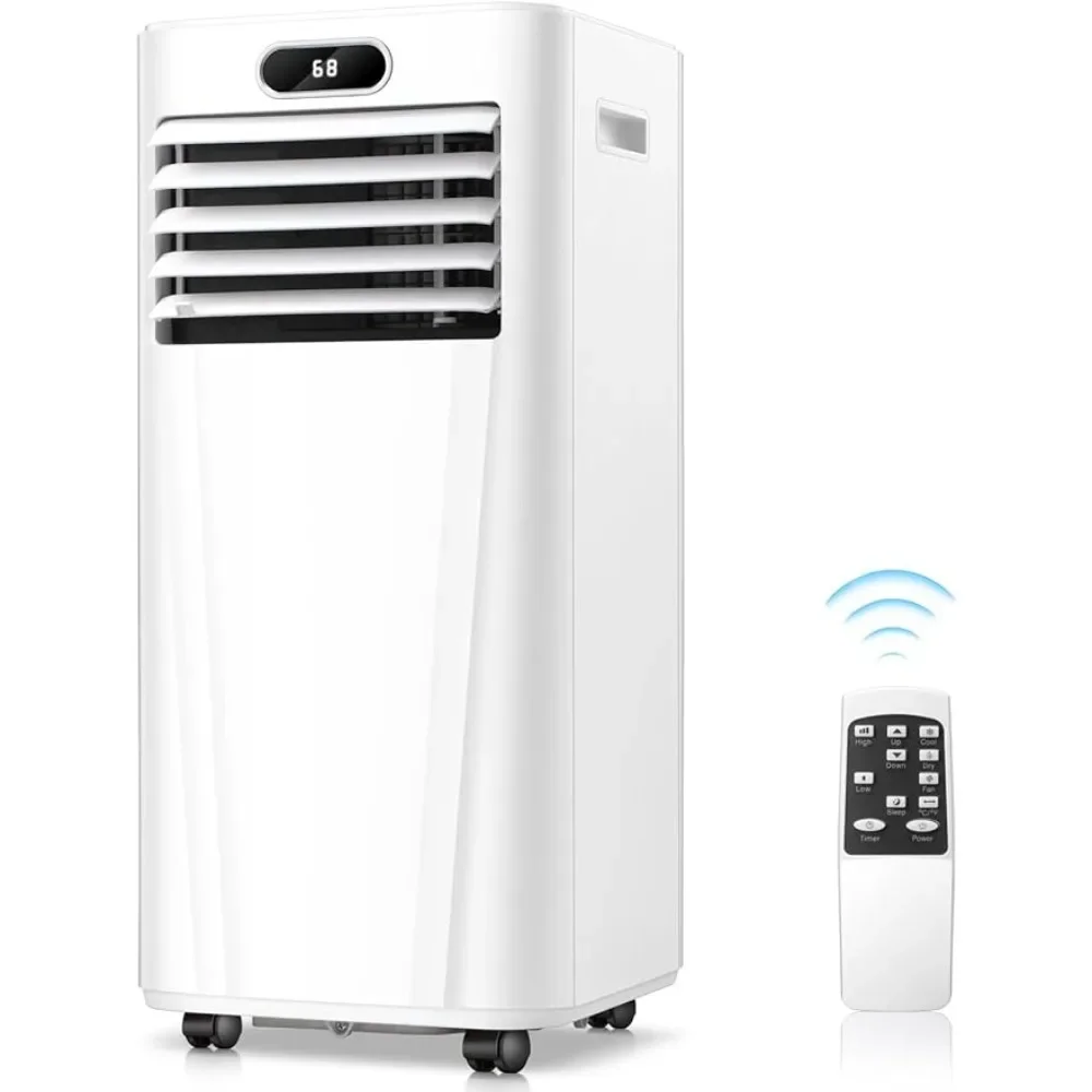 Conditioners with Remote Control Cool to 450 Sq.Ft, 3-in-1 Portable AC Unit with Digital Display/24Hrs