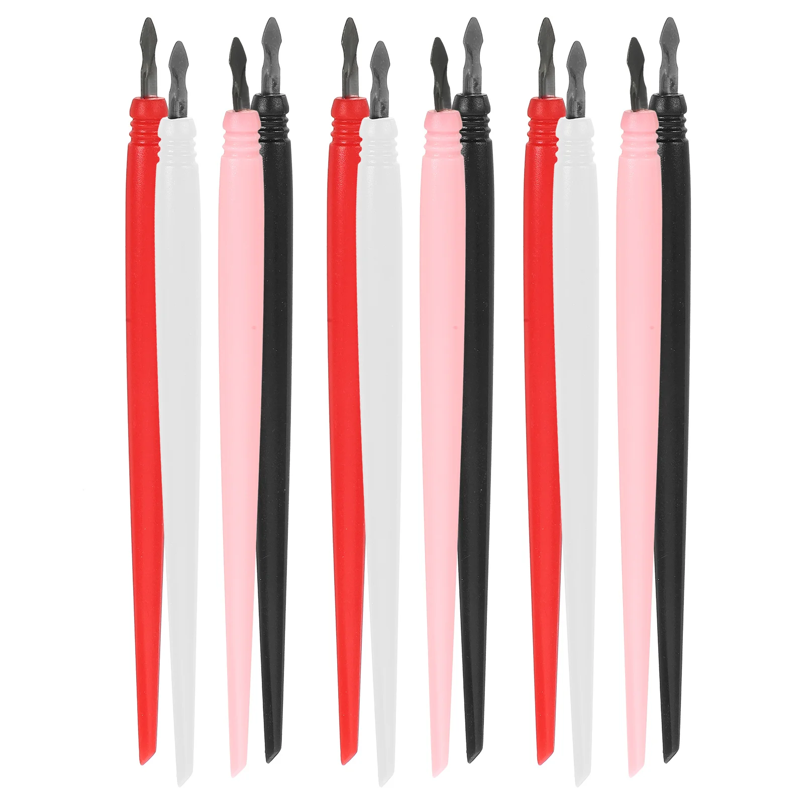 12 قطعة عصا رسم الخدش أطراف حديدية شكل كلاسيكي لتجربة معززة أقلام رسم الخدش أقلام كشط الرسم #6